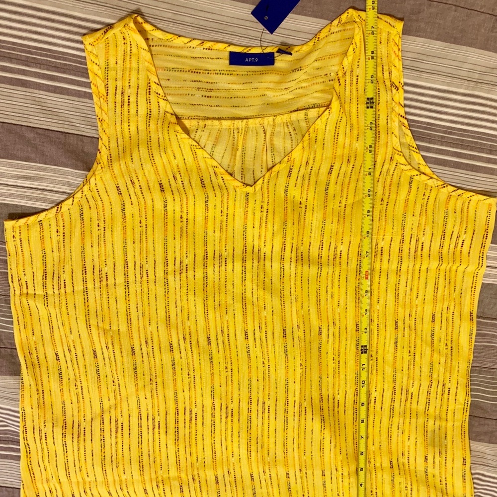 Apt 9 Georgette Shell Tank - Picture 2 of 5
